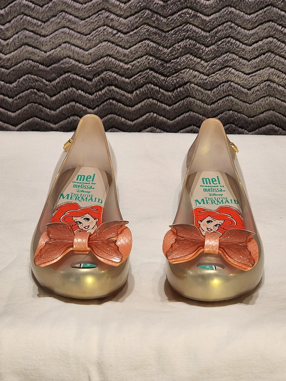 Title: Mini Melissa Little Mermaid Shoes (Size 13K) – Great Condition!